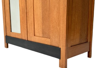 Art Deco Modernist Armoire or Wardrobe by Hendrik Wouda for Pander, 1924